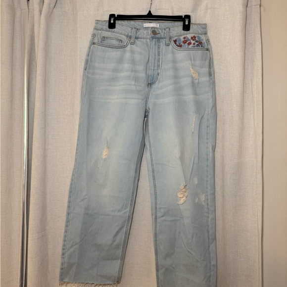 LC Lauren Conrad Denim - LC Lauren Conrad Blue Straight Leg Jeans